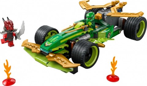 Klocki Ninjago 71828 Samochód wyścigowy Lloyda z napędem typu pull-back LEGO Klocki Ninjago 71828 Samochód wyścigowy Lloyda z napędem typu pull-back LEGO