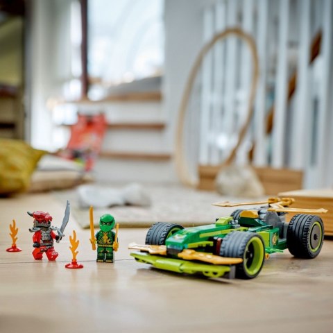 Klocki Ninjago 71828 Samochód wyścigowy Lloyda z napędem typu pull-back LEGO Klocki Ninjago 71828 Samochód wyścigowy Lloyda z napędem typu pull-back LEGO
