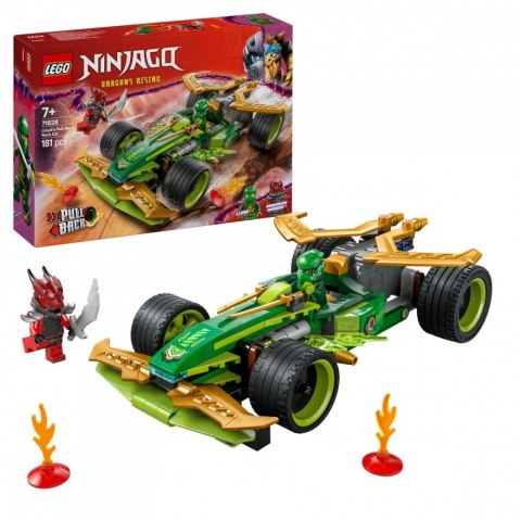 Klocki Ninjago 71828 Samochód wyścigowy Lloyda z napędem typu pull-back LEGO Klocki Ninjago 71828 Samochód wyścigowy Lloyda z napędem typu pull-back LEGO