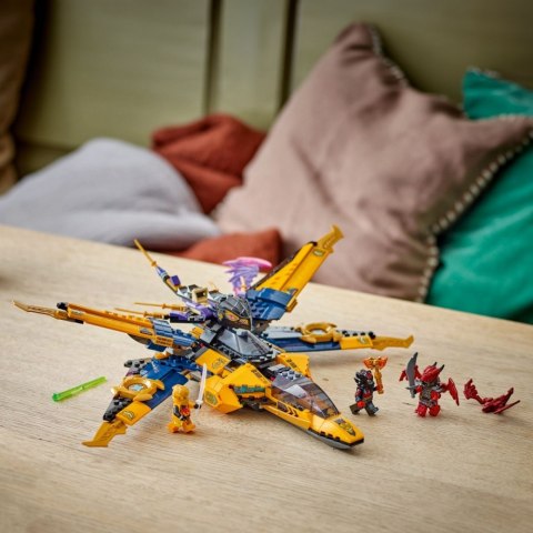 Klocki Ninjago 71833 Ras i burzowy superodrzutowiec Arina LEGO Klocki Ninjago 71833 Ras i burzowy superodrzutowiec Arina LEGO