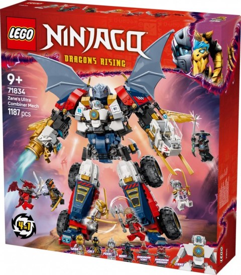 Klocki Ninjago 71834 Wielofunkcyjny ultramech Zanea LEGO Klocki Ninjago 71834 Wielofunkcyjny ultramech Zanea LEGO