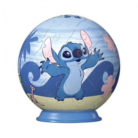 Puzzle 54 elementy 3D Kula Stitch 1 Ravensburger Polska Puzzle 54 elementy 3D Kula Stitch 1 Ravensburger Polska
