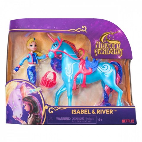Figurki Akademia Jednorożców Lalka Isabel i jednorożec River Spin Master Figurki Akademia Jednorożców Lalka Isabel i jednorożec River Spin Master