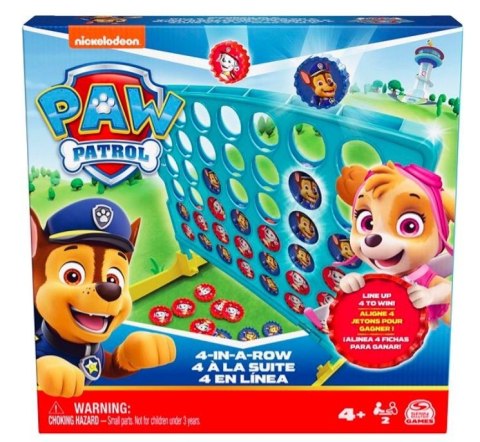 Gra 4 W Rzędzie Psi Patrol Spin Master Gra 4 W Rzędzie Psi Patrol Spin Master