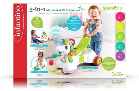 Jeździk, pchacz 3w1 - Jednorożec B-kids Jeździk, pchacz 3w1 - Jednorożec B-kids