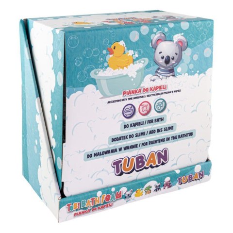 Pianki Tubi mix 200 ml Display 15 sztuk TUBAN Pianki Tubi mix 200 ml Display 15 sztuk TUBAN