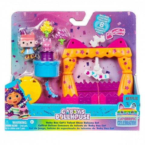 Zestaw figurek Koci Domek Gabi Balkonik do domku, Magiczne Sztuczki Spin Master Zestaw figurek Koci Domek Gabi Balkonik do domku, Magiczne Sztuczki Spin Master