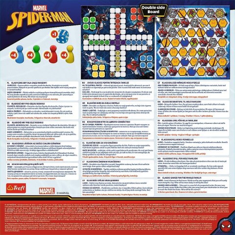 Gra 2w1 Chińczyk / Węże i drabiny, Spider-Man Trefl Gra 2w1 Chińczyk / Węże i drabiny, Spider-Man Trefl