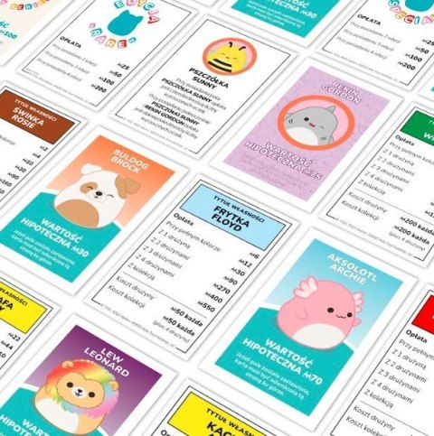 Gra Monopoly Squishmallows Winning Moves Gra Monopoly Squishmallows Winning Moves