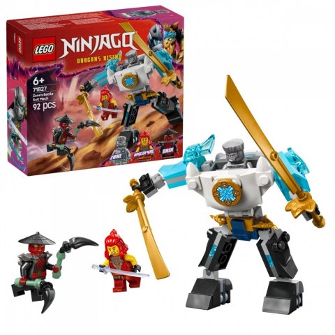 Klocki Ninjago 71827 Mech w zbroi bojowej Zanea LEGO Klocki Ninjago 71827 Mech w zbroi bojowej Zanea LEGO