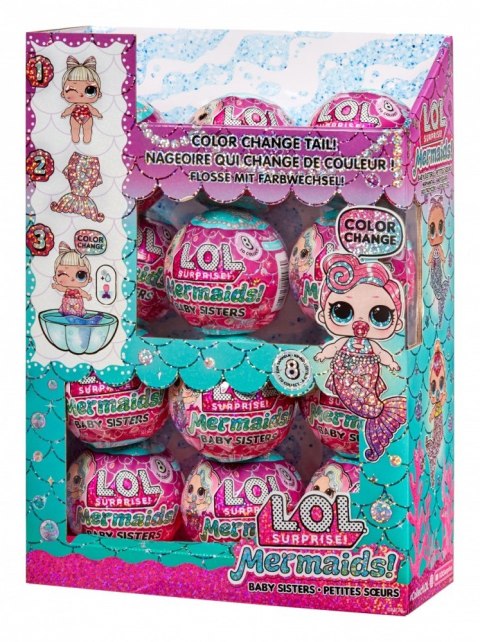 Laleczka L.O.L. Surprise Mermaids Syrenka w kuli niespodzianka MGA