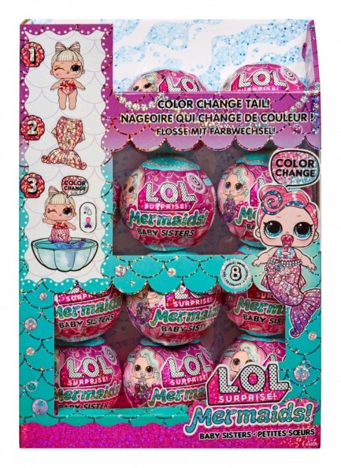 Laleczka L.O.L. Surprise Mermaids Syrenka w kuli niespodzianka MGA