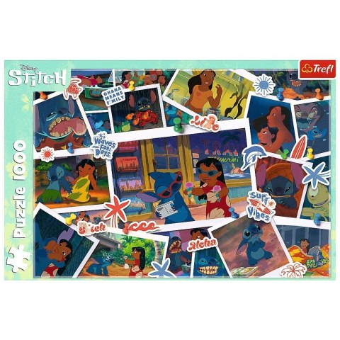 Puzzle 1000 elementów Lilo i Stitch Słodkie wspomnienia Trefl