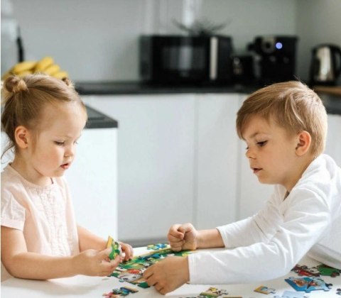 Puzzle 24 elementów Maxi Ciekawski Smok Diplodok Trefl Puzzle 24 elementów Maxi Ciekawski Smok Diplodok Trefl