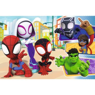 Puzzle 24 maxi Spidey i przyjaciele Spiderman Trefl