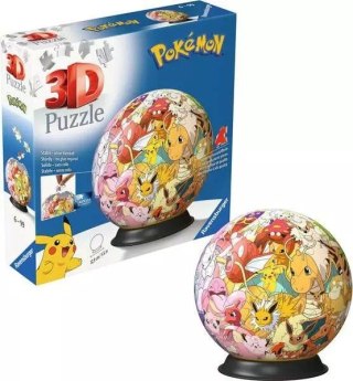 Puzzle 3D Kula Pokemon postacie Pokemony Ravensburger Polska