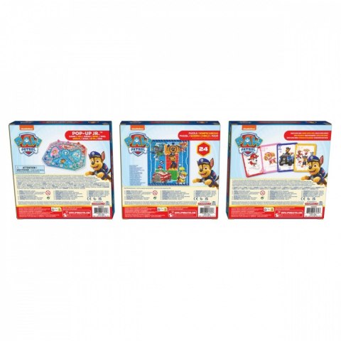 Zestaw gier Psi Patrol 3w1 Spin Master Zestaw gier Psi Patrol 3w1 Spin Master