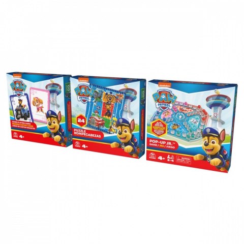 Zestaw gier Psi Patrol 3w1 Spin Master Zestaw gier Psi Patrol 3w1 Spin Master