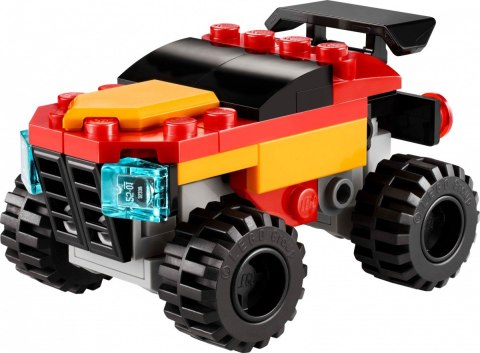 Klocki Creator 30691 Mały monster truck do przebudowania LEGO Klocki Creator 30691 Mały monster truck do przebudowania LEGO