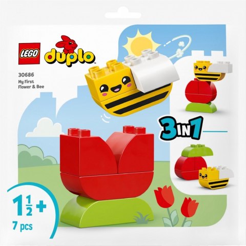 Klocki DUPLO 30686 Mój pierwszy kwiatek i pszczoła LEGO Klocki DUPLO 30686 Mój pierwszy kwiatek i pszczoła LEGO