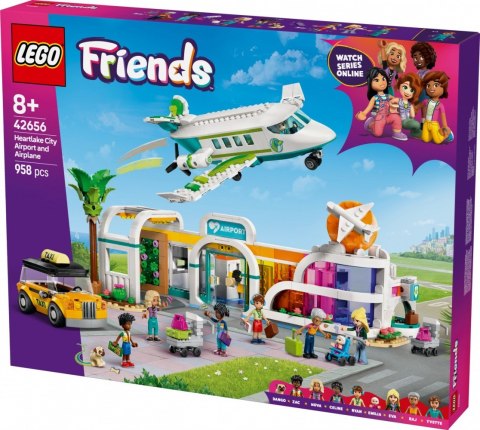Klocki Friends 42656 Samolot i lotnisko w mieście Heartlake LEGO Klocki Friends 42656 Samolot i lotnisko w mieście Heartlake LEGO