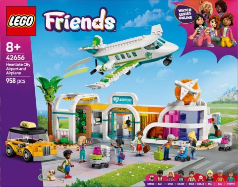 Klocki Friends 42656 Samolot i lotnisko w mieście Heartlake LEGO Klocki Friends 42656 Samolot i lotnisko w mieście Heartlake LEGO