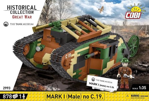 Klocki Mark I Male NO C.19 878 klocków Cobi Klocki Klocki Mark I Male NO C.19 878 klocków Cobi Klocki