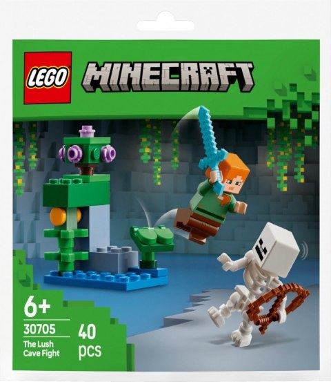 Klocki Minecraft 30705 Walka w bujnej jaskini LEGO Klocki Minecraft 30705 Walka w bujnej jaskini LEGO