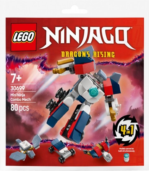 Klocki Ninjago 30699 Wielofunkcyjny minimech Ninja LEGO Klocki Ninjago 30699 Wielofunkcyjny minimech Ninja LEGO