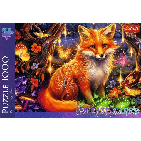 Puzzle 1000 elementów DreamScapes Baśniowy lis Trefl Puzzle 1000 elementów DreamScapes Baśniowy lis Trefl