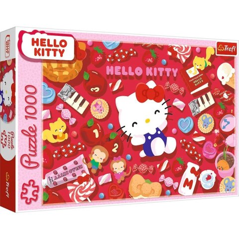 Puzzle 1000 elementów Hello Kitty Trefl Puzzle 1000 elementów Hello Kitty Trefl