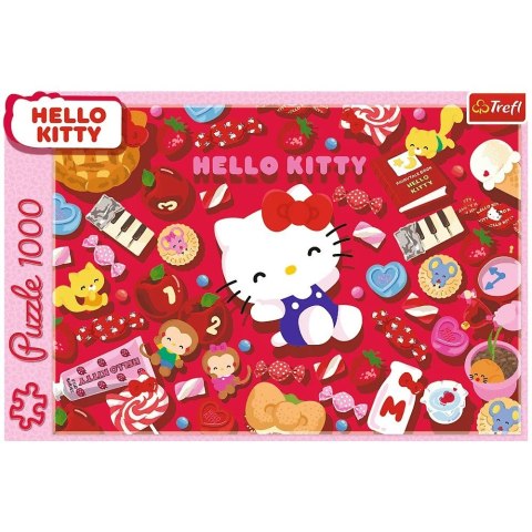 Puzzle 1000 elementów Hello Kitty Trefl Puzzle 1000 elementów Hello Kitty Trefl
