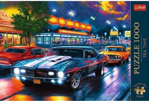 Puzzle 1000 elementów Nocna przejażdżka samochody Trefl Puzzle 1000 elementów Nocna przejażdżka samochody Trefl