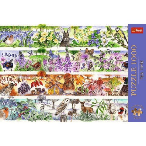 Puzzle 1000 elementów Premium Cztery pory roku Trefl Puzzle 1000 elementów Premium Cztery pory roku Trefl