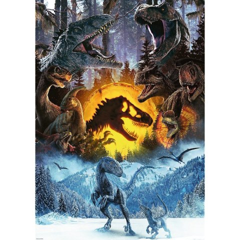 Puzzle 1000 elementów W świecie Parku Jurajskiego dinozaury Trefl Puzzle 1000 elementów W świecie Parku Jurajskiego dinozaury Trefl
