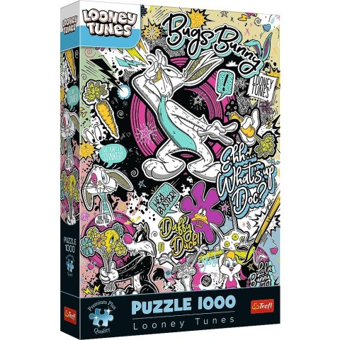 Puzzle 1000 elementów Zwariowane Melodie Looney Tunes Trefl Puzzle 1000 elementów Zwariowane Melodie Looney Tunes Trefl