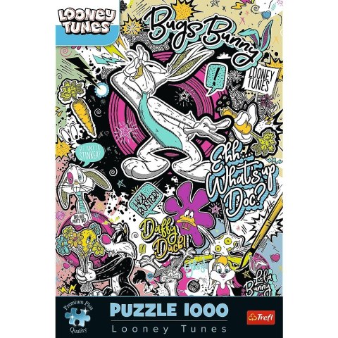Puzzle 1000 elementów Zwariowane Melodie Looney Tunes Trefl Puzzle 1000 elementów Zwariowane Melodie Looney Tunes Trefl