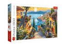 Puzzle 1500 elementów Nadmorski widok Trefl