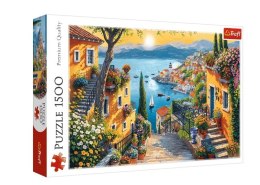 Puzzle 1500 elementów Nadmorski widok Trefl
