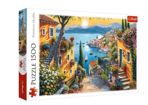 Puzzle 1500 elementów Nadmorski widok Trefl Puzzle 1500 elementów Nadmorski widok Trefl