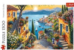 Puzzle 1500 elementów Nadmorski widok Trefl