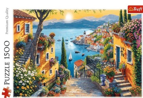 Puzzle 1500 elementów Nadmorski widok Trefl Puzzle 1500 elementów Nadmorski widok Trefl