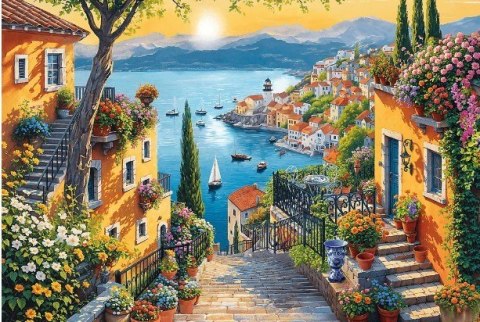 Puzzle 1500 elementów Nadmorski widok Trefl Puzzle 1500 elementów Nadmorski widok Trefl