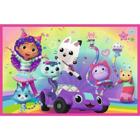 Puzzle 2x24 elementy Gabby zabawy z Gabi Trefl Puzzle 2x24 elementy Gabby zabawy z Gabi Trefl