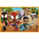 Puzzle 2x24 elementy Spidey i dinozaury Trefl