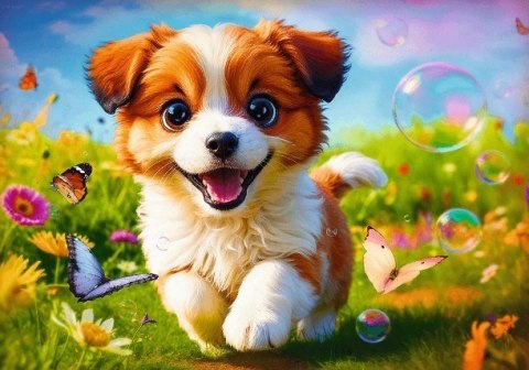 Puzzle 500 elementów Wesoły piesek Trefl Puzzle 500 elementów Wesoły piesek Trefl
