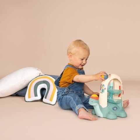 SMOBY LITTLE Żółw do Ciągnięcia ze Zjeżdżalnią dla Piłeczek 12m+ Smoby