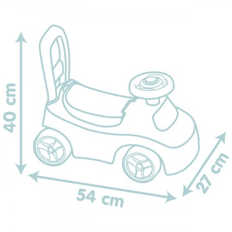 SMOBY Little Jeździk Pchacz Odpychacz z Klaksonem Smoby