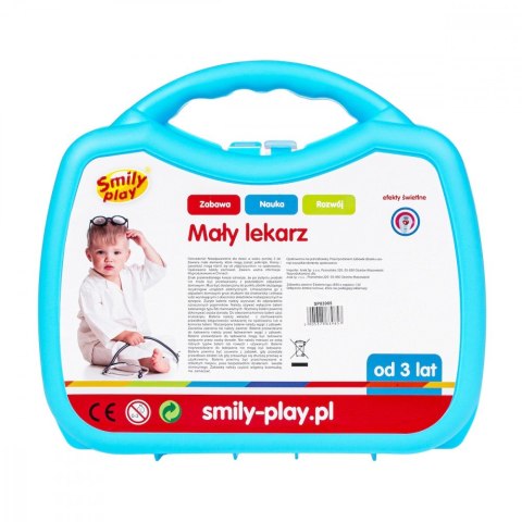 Walizka Mały lekarz niebieska Smily Play Walizka Mały lekarz niebieska Smily Play