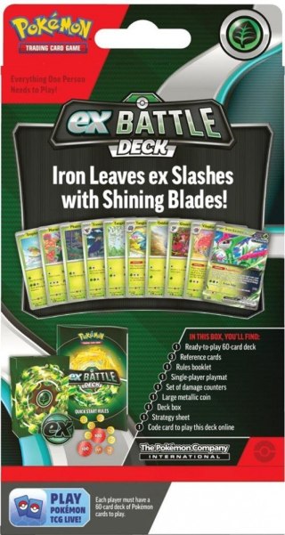 Karty Tapu Iron Leaves Ex Battle Deck Pokemon TCG